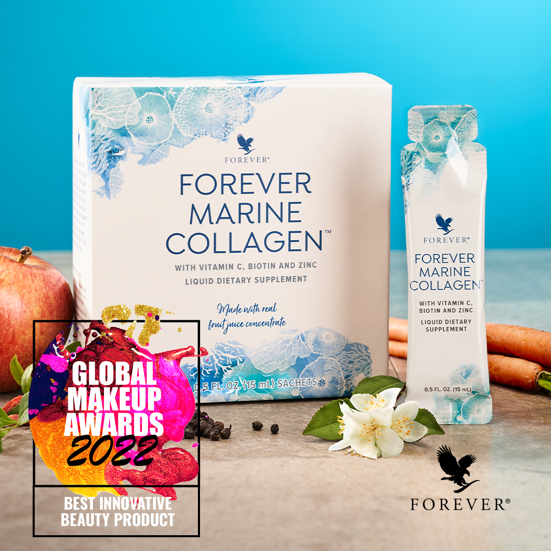613_ForeverMarineCollagen_MejorProductoInovadorDeBellezaGlobalMakeupAwards